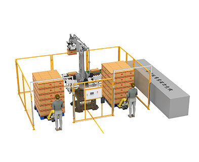 自动化的托盘码垛与处理系统